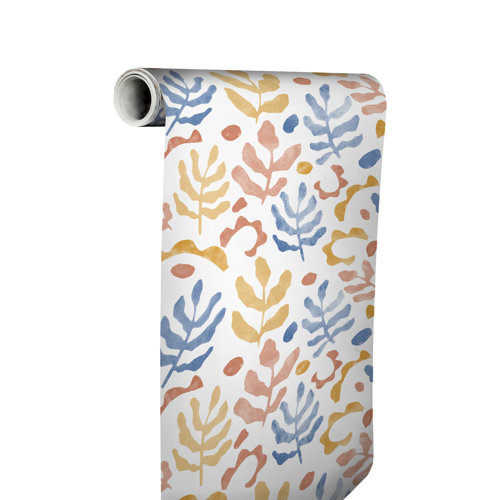 Wayfair Orange Peel & Stick Wallpaper You'll Love in 2023